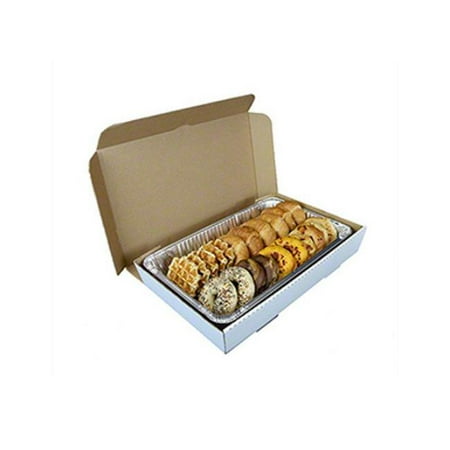 Royal Full Size Pan Corrugated Catering Box, 21X13X3, White  50/Case