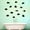 Black, variant on VWAQ School of Fish Wall Stickers - Pack of 14 Vinyl Decals - Version 2