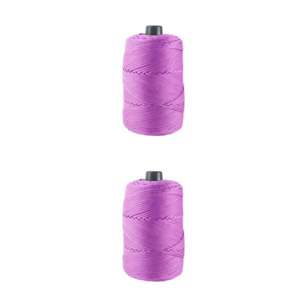 Toystoory Cuerda De Hielo Inodora Para Manualidades Elástica Y Delgada Para Hacer Sombreros Y Cojines Hilo De Ganchillo 18 Púrpura Claro 18 violeta claro 2Conjunto