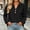 Black, variant on BRGZLK Long Sleeve Henley Shirts for Women 2026 Fall Winter Trendy V Neck Dressy Casual Tops Loose Soft Comfy Tunics Pullover Basic Tee Blouse Black XL
