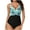 Green, variant on TIHLMK Womens Bikini Swimsuits New Printed One-piece Swimsuit With Micro Elastic Suspender And Open Back Bikini Swimsuit Gift for Women