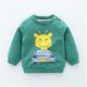 thumbnail image 1 of Sudadera con cuello redondo y manga larga con patrón de animales de dibujos animados24M hsxn, 1 of 3