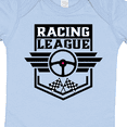 thumbnail image 4 of Inktastic Racing League with Race Car Wheel and Wings Boys or Girls Baby Bodysuit, 4 of 5