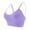 Purple_BJ36, variant on Lumtrix Scoop Neck Longline Sports Bras for Women Spaghetti Strap Ribbed Tank Top Workout Pilates Cami Pink M