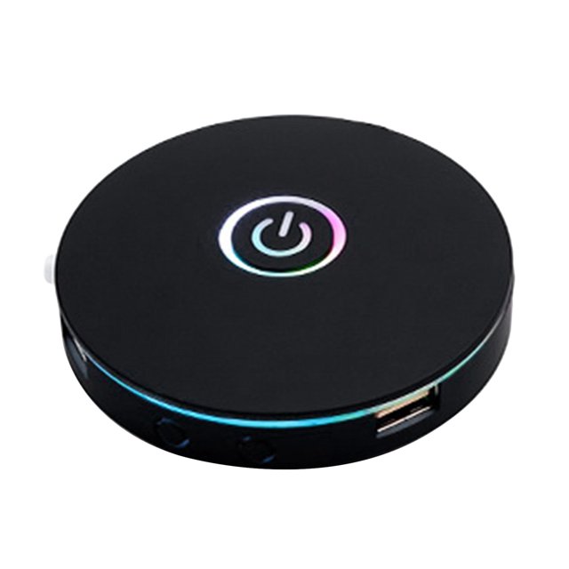 Interruptor de computadora con efecto de iluminación RGB, botón de encendido externo, adecuado para cibercafés, hogares