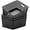 Black, variant on Plastic Storage Baskets for Organizing,11.42"X9"X4.7",Pack of 4 (Black)