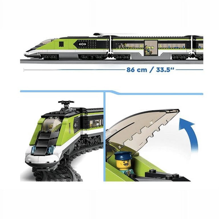 LEGO, Lego City Express Passenger Train, 60337, 10 cm high
