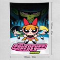 thumbnail image 2 of The Powerpuff Girls Tapestry Wall Hanging Wall Art Decor Wall Tapestry For Living Room Bedroom Dorm 60"x80", 2 of 8