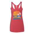 thumbnail image 2 of Wild Bobby,Del Boca Vista Seinfeld Retirement Community, Streetwear, Women Tri-Blend Racerback Tank Top, Vintage Red, Large, 2 of 4