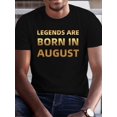 thumbnail image 1 of legends August pure cotton men's Tshirt comfort fit, 1 of 6