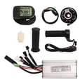 thumbnail image 2 of Upgrade for 500W Motors, Throttle Handle Included Waterproof 22A Sine Wave Electric Bike Controller & LCD5 Meter, 2 of 8
