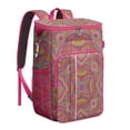 thumbnail image 1 of Mandala Boho Tribal Backpack Cooler, Ethnic Abstract Pattern Waterproof Leakproof Cooler Bag, Insulated Picnic Backpack for Travel, 1 of 4