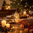 thumbnail image 6 of Glowing Christmas Story Ornament Bell Warm Light & Shatterproof for Christmas Tree Window Mantel Shelf Doorway Party Christmas Decoration by MPOISVA, 6 of 8