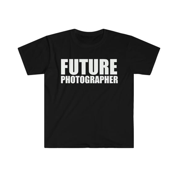 Future Photographer College Graduate Graduation Unisex T-shirt S-3XL