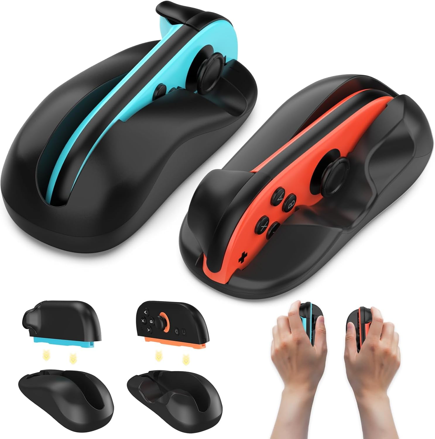 Nintendo Switch GRIP CONTRLLER-TYPE G1 Nintendo Official Switch Joy-Con Controller Grip - OEM Hac