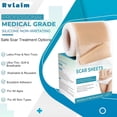 thumbnail image 3 of Pumkot Silicone Scar Tape Roll 1.6”x60”(1.5M) - For Surgical Scars, Keloid, C-Section & Burns, 3 of 8