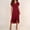 Style2-Wine dresses for women, variant on Maqroz Sundresses for Women Plus Size 2026 Summer Short Sleeve Wrap V Neck A-Line Maxi Dress Casual Ruffle Split Flowy Boho Travel Beach Vacation Dresses Blue XXL
