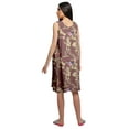 thumbnail image 4 of Moomaya Printed Round Neck Nursing Sleepwear Cotton A-Line Sleeveless Nightdress, 4 of 6