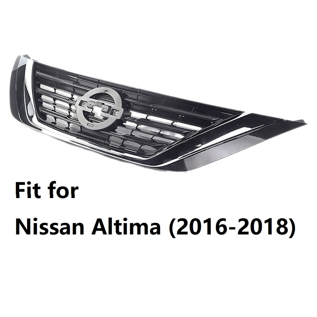 Fit for Nissan Altima 20162018 Front Grille, 623109HS1A, Black