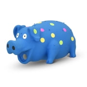 (3 pack) Vibrant Life Pig Dog Toy, Latex, Playful Buddy Pigglesworth, Chew Level 1