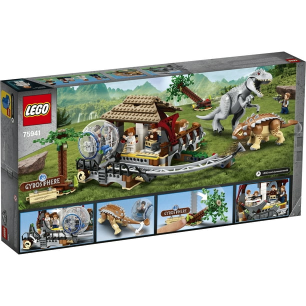 komplet Såkaldte hane LEGO 75941 Jurassic World Indominus rex vs. Ankylosaurus Toy Building Kit  (537 Pieces) - Walmart.com