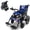 Blue, variant on Lightweight Durable Electric Wheelchair for Adults, 265 lbs Capacity, Up to 13 Miles Range, All-Terrain Travel Power Wheel Chair for Seniors, Airline&Cruise Approved, US-Based Support, ComfyGo 6011