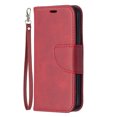 thumbnail image 4 of Allytech iPhone 12 Mini Case Wallet, PU Leather Slim Fit Magnetic Closure Hand Wrist Strap Shockproof Full Protection TPU Back Cover Shell for Apple iPhone 12 mini 5.4", Red, 4 of 6