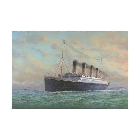 - Titanic Ocean Liner Ship Painting Print Wall Art By Edward Walker