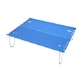 thumbnail image 1 of Mesa de camping ligera, portátil, pequeña, para viajes Azul, 1 of 9