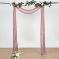 thumbnail image 6 of BalsaCircle 20 feet Dusty Rose Cotton Cheesecloth Fabric Backdrop Drape Curtain Panel Party Events Decorations Supplies, 6 of 8