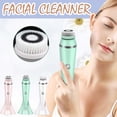 thumbnail image 2 of SATRINO Facial Cleansing Brush Electric Facial Exfoliating Massage Brush with 4 Cleanser Heads and 2 Speeds Adjustable for Deep Cleaning, Removing Blackhead, Face Massaging, 2 of 7
