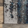 thumbnail image 3 of nuLOOM Haydee Glacial Abstract Area Rug, 10' x 14', Haydee Teal, 3 of 5