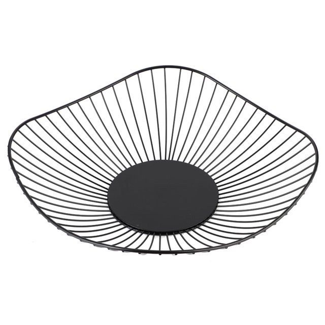 Cesta de frutas de Iron Arts, bandeja para aperitivos y verduras, soporte para estante de almacenamiento, utensilio de cocina