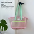 thumbnail image 4 of Beach Toy Mesh Beach Bag, Foldable Mesh Sand Free Bag  for Pool, 4 of 8