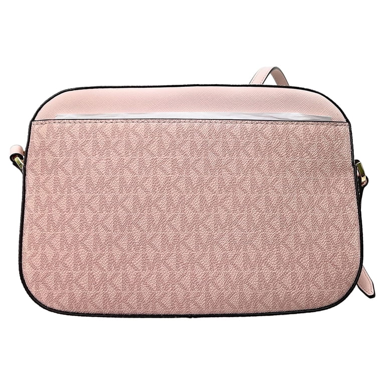 Michael Kors Logo Handbag: Jet Set Ew Chain Crossbody in Powder