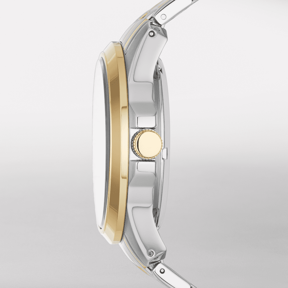 Tone Stainless Steel Fossil Cameron Men's Relic Cameron Skeleton