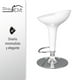 thumbnail image 5 of SET DE 2 BANCOS PARA BARRA REDONDOS CON ALTURA AJUSTABLE COLOR BLANCO, 5 of 5