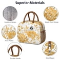 thumbnail image 4 of Flower Lunch Bag for Women Men Reusable Insulated Lunch Bags, Leakproof Cooler Food Lunch Tote Bag, Large Capacity Lunch Box for Work School Travel Picnic, 4 of 7