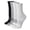 White/Grey/Black Assortment, variant on Hanes Women's Crew Socks, Absolute Comfort, 4-Pack, Size 5-9