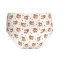 thumbnail image 2 of Pofeuu Squirrel And Rose Print Boy's Briefs Toddler Boys' Underwear, Organic Cotton, Comfort Briefs-Small, 2 of 7