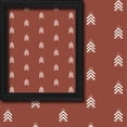 thumbnail image 2 of 3S Brother's Home Décor Curtains BOHO Design Set of 2 Panels Velvet Look Hanging Back Tap and Rod Pocket Décor Nursery Room Bedroom Kitchen Window - Made in Turkey 31Brown (52"Wx95"L), 2 of 6