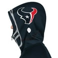 thumbnail image 3 of Men's Pro Player Navy/Red Houston Texans Helmet Full-Zip Hooded Track Jacket, 3 of 4
