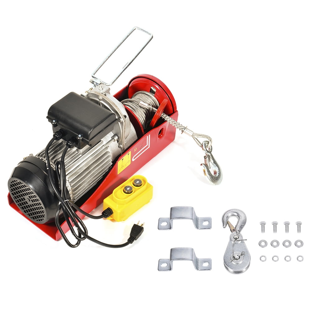 AUTOMUTO1980 LBS Lift Electric Hoist Crane Remote Control Power System ...