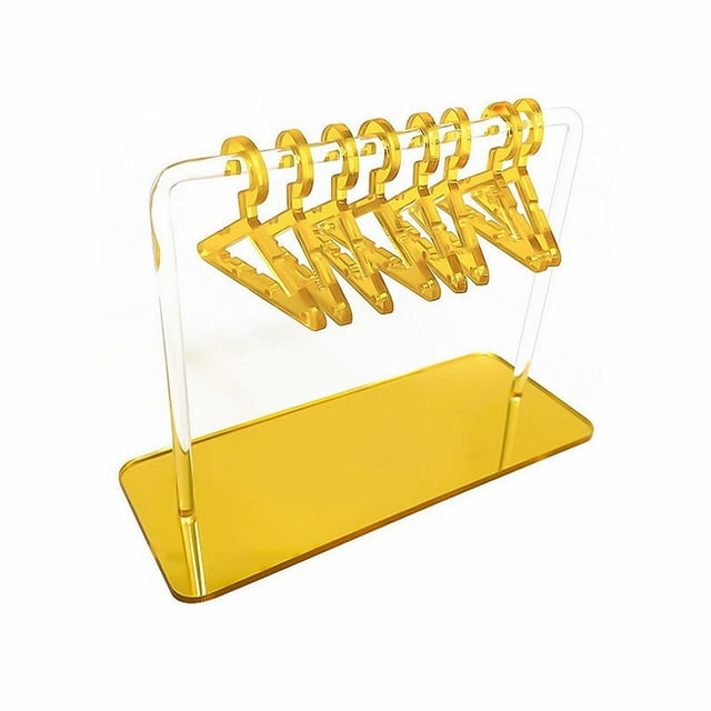 1*Jewelry Storage Rack Bradem Clear Out Deal, Jewelry Organizer Stand Hanging Personalized Earring Rack Acrylic Hanger Earring Storage Display Rack, Cosmetic Cases Gold, Storage Case
