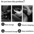 thumbnail image 4 of BTideas Organizador de Relleno de Espacio de 2 Pzas para Automóvil, Rellena el Espacio entre el Asiento y la Consola, Automóvil de Ajuste Universal, 4 of 6