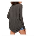 thumbnail image 2 of Free People Women's Ocean Air Hacci Pullover Black Size X-Small, 2 of 3