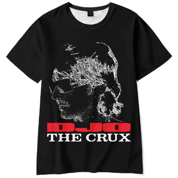Djo Merch Crux Face T-shirt Fashion Unisex Men Women Short Sleeve Casual Tee