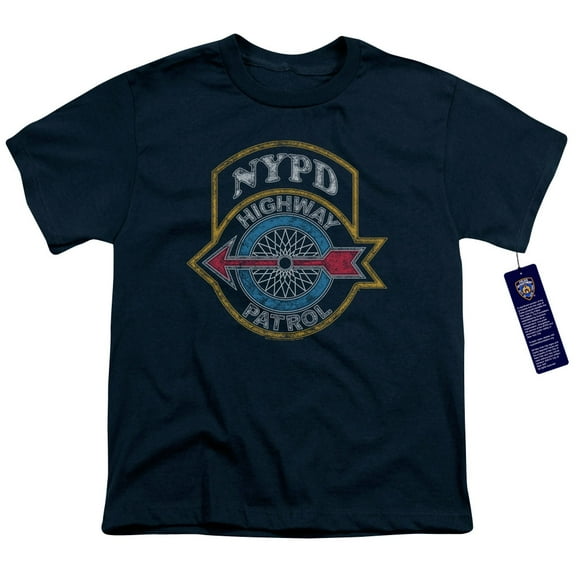 New York City Highway Patrol Youth 18/1 T-Shirt Navy