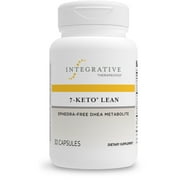 Integrative Therapeutics - 7-Keto Lean - Ephedra-Free DHEA Metabolite with Parsley, Iodine, Inositol, Choline and Copper for Metabolism and Thyroid Support* - Gluten Free - Dairy Free - 30 Capsules