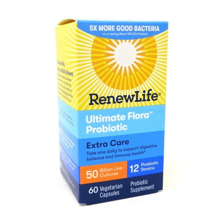 Renew Life Ultimate Flora Critical Care 50 Billion - 60 Capsules